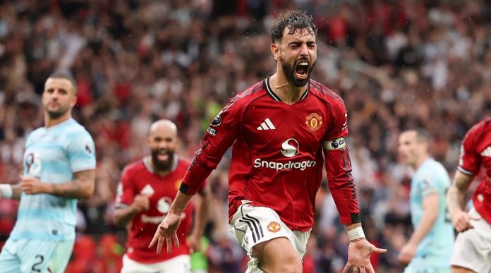 Bruno Fernandes pemain Man United Sempat Ingin Pergi, Bruno Fernandes Akhirnya Pilih Setia bersama Manchester United