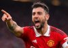 Bruno Fernandes mendekati rekor assist Premier League setelah mencetak 120 peluang musim ini