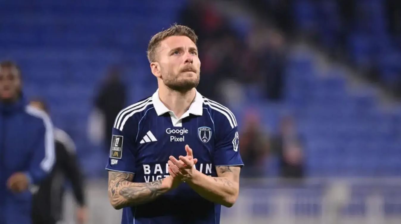 Ciro Immobile pemain Paris FC Ciro Immobile pemain Paris FC