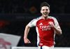 Declan Rice pemain Arsenal