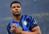 Denzel Dumfries pemain Inter Milan