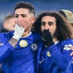 Enzo Fernandez dan Marc Cucurella