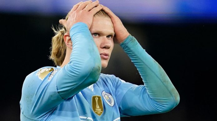 Erling Haaland pemain Manchester City