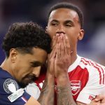 Gabriel Jadi Pahlawan dan Pecundang Arsenal di Final Liga Champions yang Kejam! Gabriel pemain Arsenal usai gagal di adu penalti