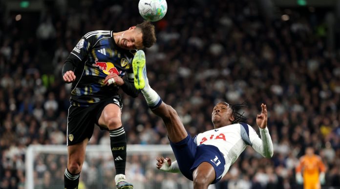 Penalti Calvert-Lewin Gagalkan Kemenangan Tottenham atas Leeds