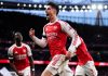 Arsenal Selangkah Lagi Juara Premier League Usai Tumbangkan Burnley 1-0 Hasil Arsenal vs Burnley - Premier League 2025-2026
