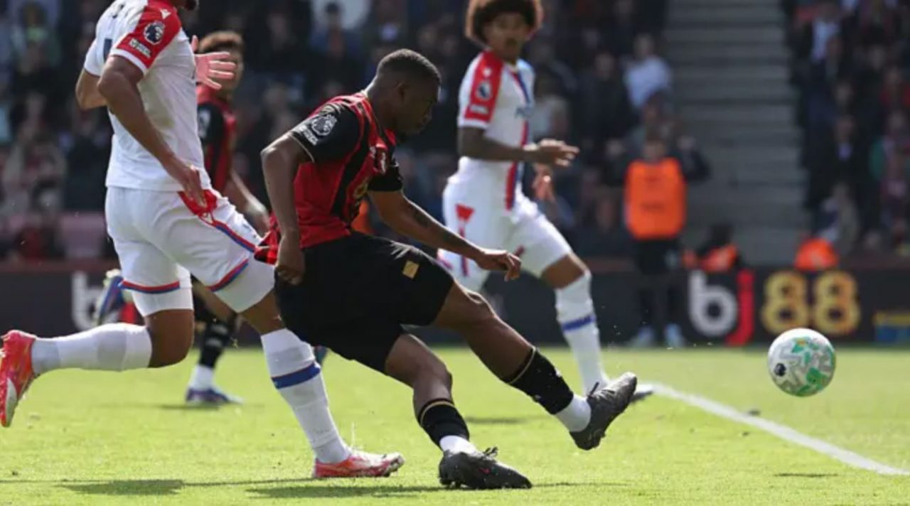 Hasil Bournemouth vs Crystal Palace skor 3-0
