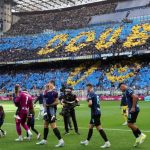 Inter Milan mengangkat trofi Serie A setelah bermain imbang kontra Verona
