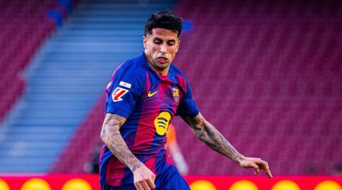 JJoao Cancelo pemain Barcelona