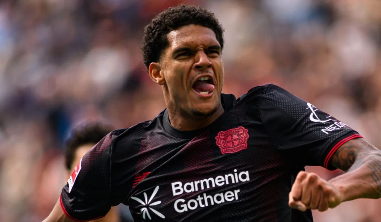 Jarell Quansah pemain Bayer Leverkusen