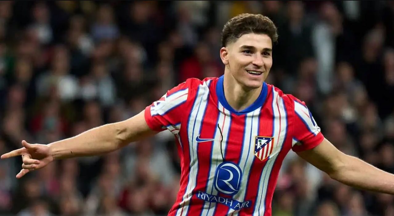 Julian Alvarez pemain Atletico Madrid