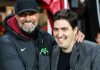 Jurgen Klopp dan Andoni Iraola