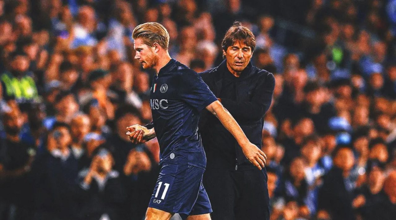 Kevin de Bruyne dan Antonio Conte