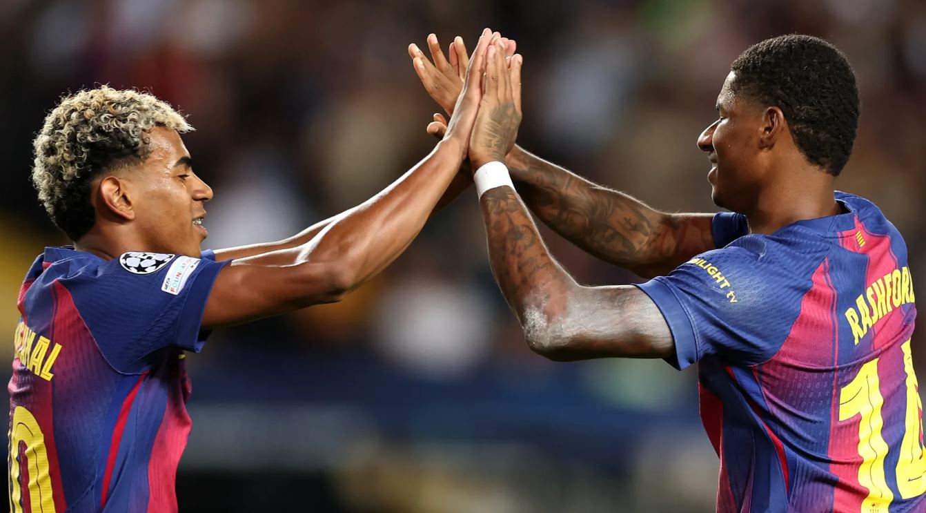 Lamin Yamal - Marcus Rashford