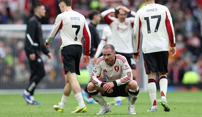 Liverpool saat kalah lawan Man United Evaluasi Performa Liverpool Usai Tumbang dari Manchester United