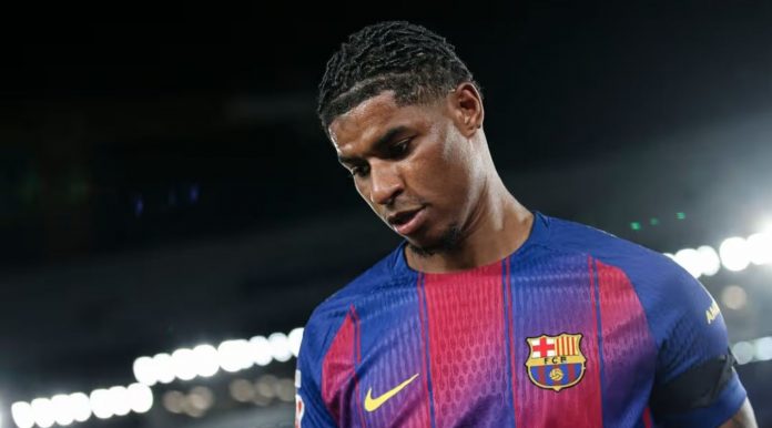 Marcus Rashford pemain Barcelona Marcus Rashford pemain Barcelona