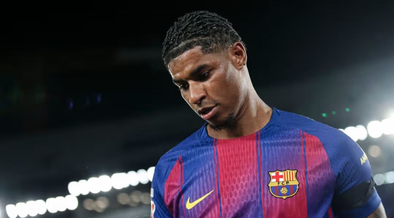 Marcus Rashford pemain Barcelona