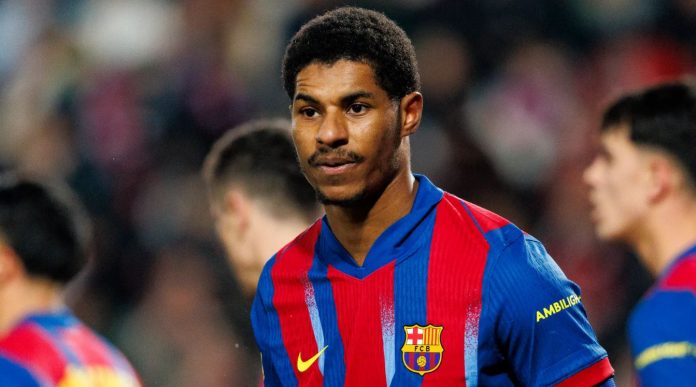 Marcus Rashford pemain Barcelona Marcus Rashford pemain Barcelona