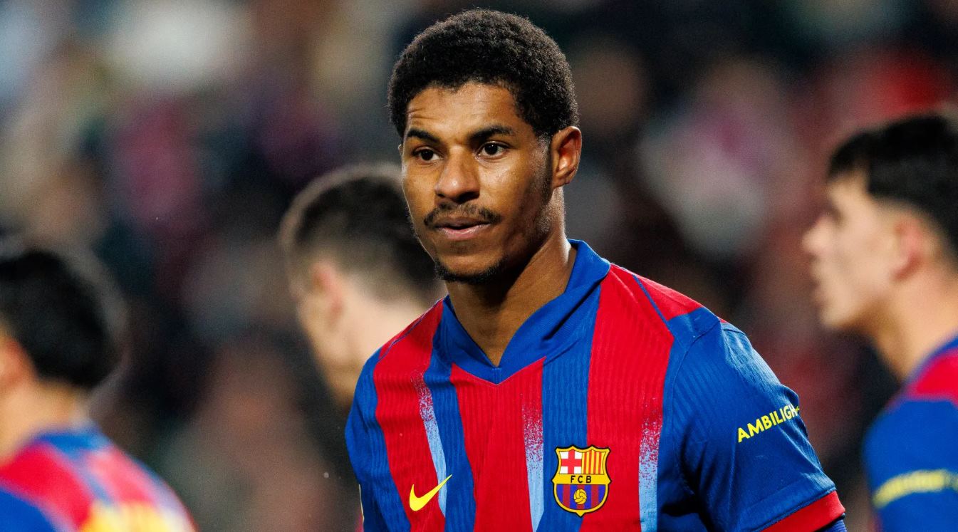 Marcus Rashford pemain Barcelona