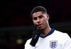 Marcus Rashford pemain Timnas Inggris