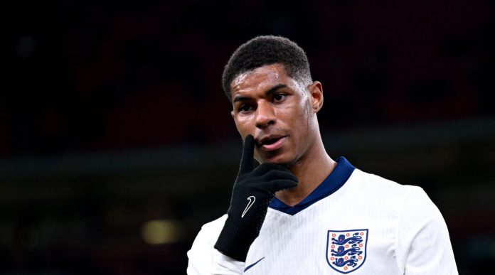 Marcus Rashford pemain Timnas Inggris Marcus Rashford pemain Timnas Inggris