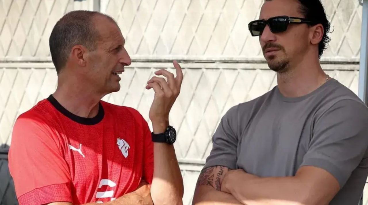 Massimiliano Allegri dan Zlatan Ibrahimovic