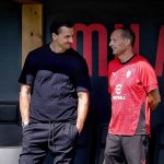 Massimiliano Allegri dan Zlatan Inbrahimovic