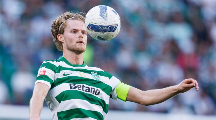 Morten Hjulmand pemain Sporting CP Morten Hjulmand pemain Sporting CP