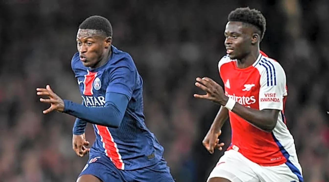 Nuno Mendes vs Bukayo Saka