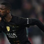 Ousmane Dembele mencetak gol penentu dalam laga Bayern Munchen vs PSG yang berakhir 1-1 agregat 5-6