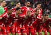Pemain Bayern Munchen bersiap di Final DFB Pokal