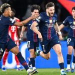 Pemain PSG saat lolos ke final Liga Champions 2026