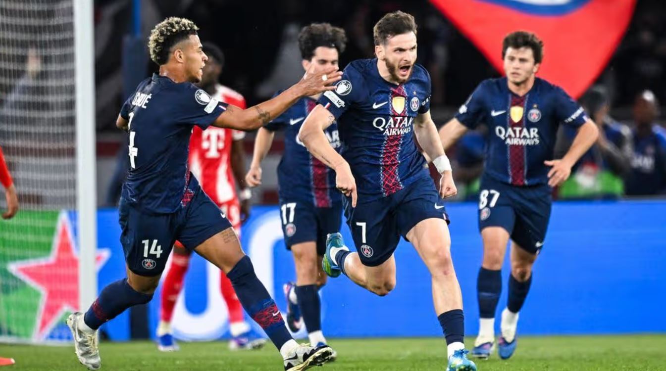 Pemain PSG saat lolos ke final Liga Champions 2026