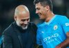 Pep Guardiola dan Rodri