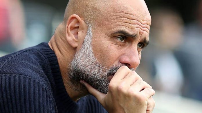 Pep Guardiola pantau pemain Manchester City U18 Pep Guardiola pantau pemain Manchester City U18