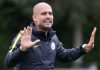 Pep Guardiola pelatih Manchester City