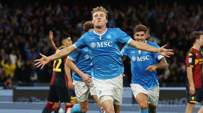 Rasmus Hojlund pemain Napoli Rasmus Hojlund pemain Napoli