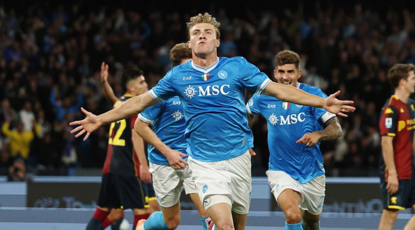 Rasmus Hojlund pemain Napoli