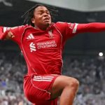 Rio Ngumoha pemain Liverpool