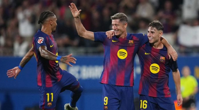 Robert Lewandowski ucapkan perpisahan di laga Barcelona vs Real Betis