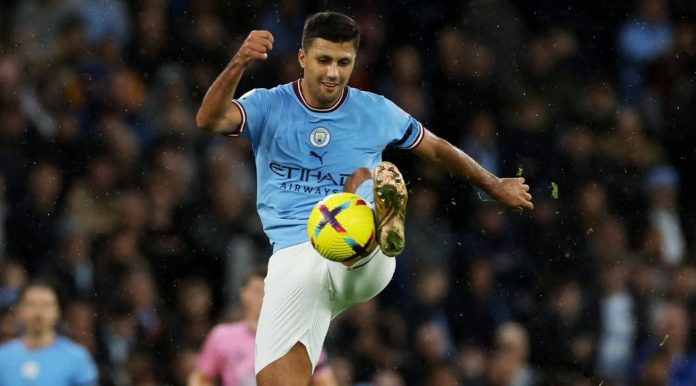 Rodri pemain Manchester City Rodri pemain Manchester City