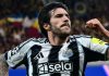 Sandro Tonali pemain Newcastle United