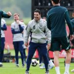 Suasana latihan Arsenal