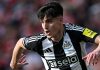Tino Livramento pemain Newcastle United
