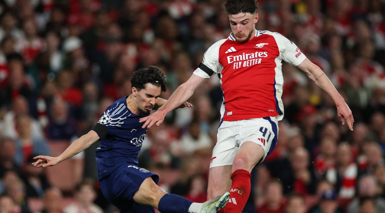 Vitinha vs Declan Rice
