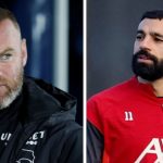 Wayne Rooney dan Mohamed Salah