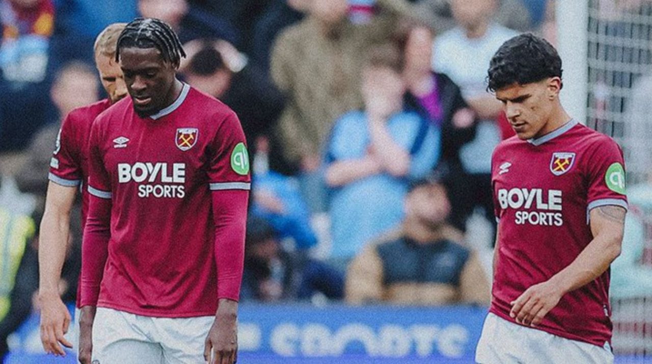West Ham United di ambang degradasi dari Premier League