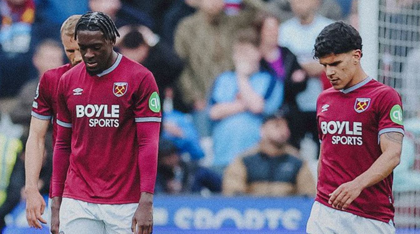 West Ham United di ambang degradasi dari Premier League