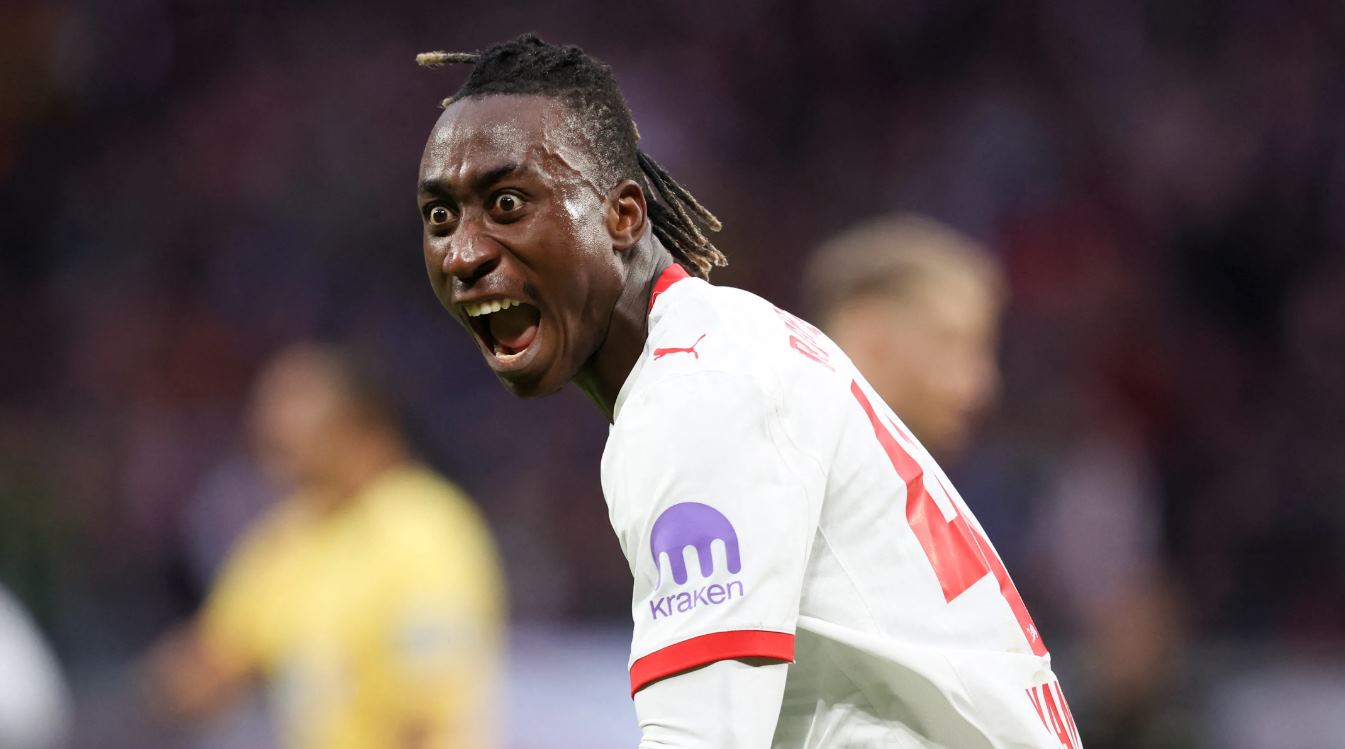 Yan Diomande pemain RB Leipzig
