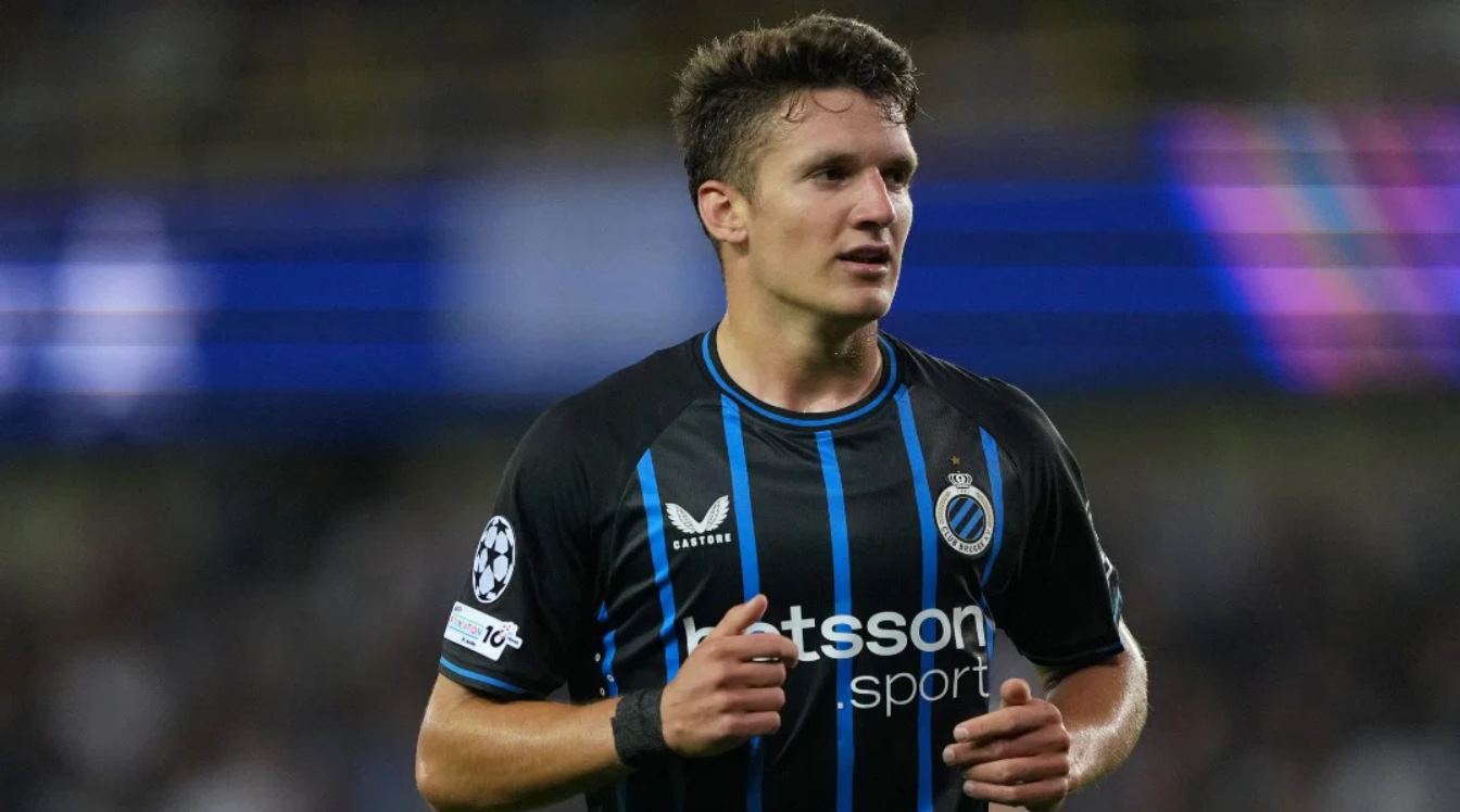 Christos Tzolis penyerang Club Brugge Christos Tzolis penyerang Club Brugge
